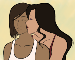 artbyrice:  My first Korrasami art of the new year!  