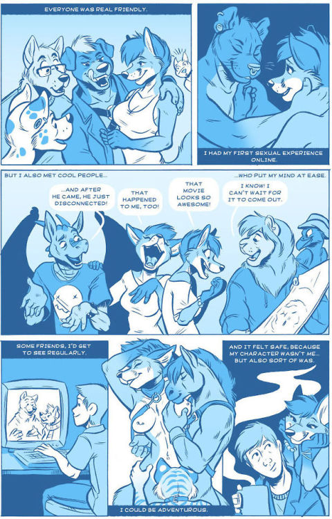 hornywolfy33:  silvahound:  amberbydreams:  yifftydrifty:  realdiscoveriescomefromchaos:  animegoatyuri:  pale-blue-knot:  Oh Joy Sex Toy Artist Keovi’s Website and Tumblr Writer Kyell’s Website  I LOVE THIS SO MUCH  important  I really like this