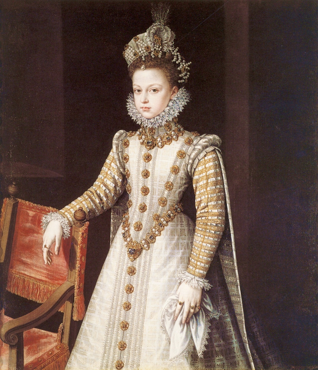 Sofonisba Anguissola (Cremona c. 1531 - Palermo 1626); Portrait of the Infanta Isabella