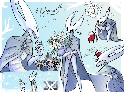 fly-sky-high-hollow-knight:chipper-smol:Hello this is “Pleasant Beginnings” AU where PK saw the prob