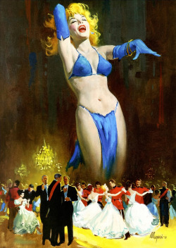 pinupgirlsart:Robert Maguire (by oldcarguy41)