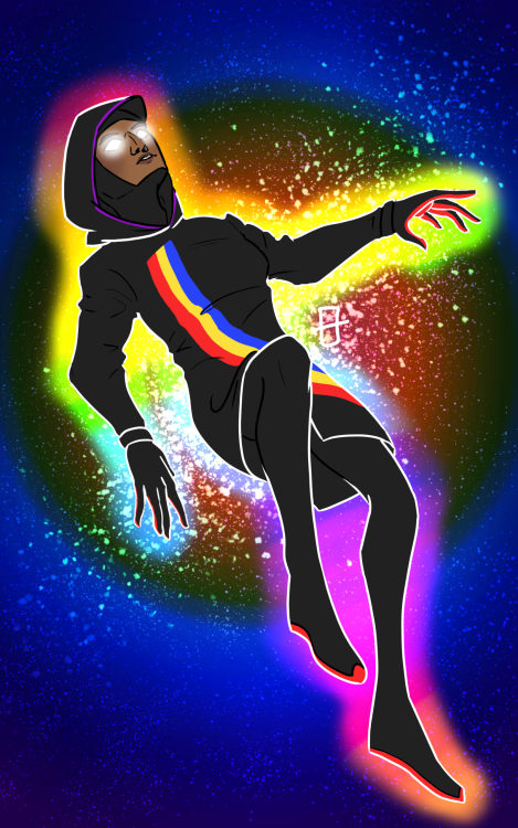 carelessapples:pride month art challenge day five: violet harper | halo