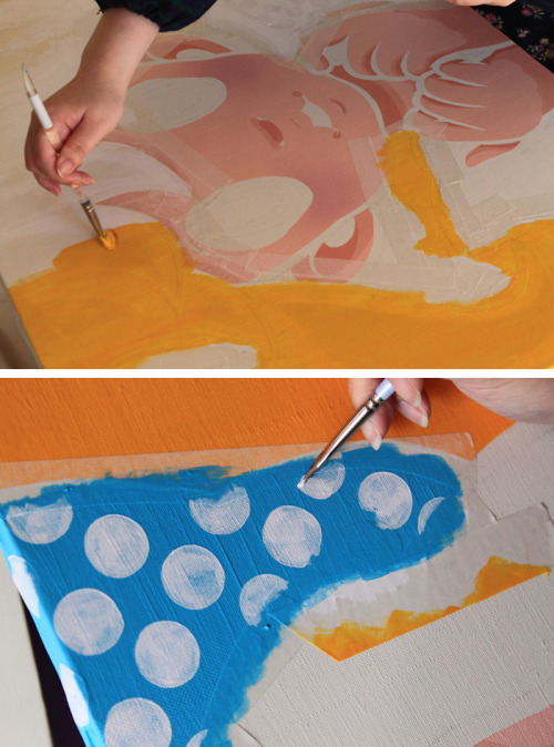 madoka07: Seven Colors Series CADMIUM YELLO MEDIUM HUECanvas on Acrylic paint. 606mm x 727mm. 70,000