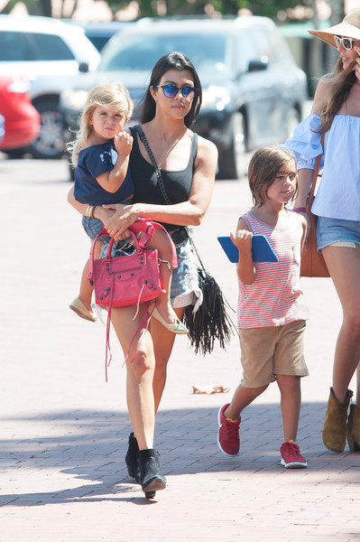 September 5th- Kourtney, Mason &amp; Penelope at the Malibu fair