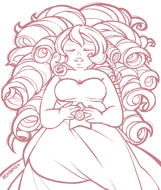 beksboys:  rose quartz pixel commission for  schakerin!! such a beautiful character,