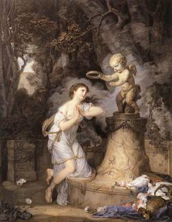 Artmastered:  Jean-Baptiste Greuze, Votive Offering To Cupid, 1767 