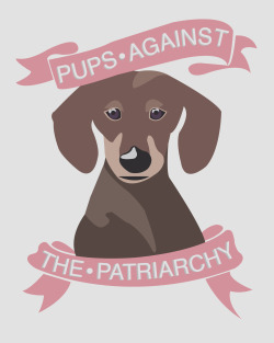 tinybluebrain:  Show your pups true feminist