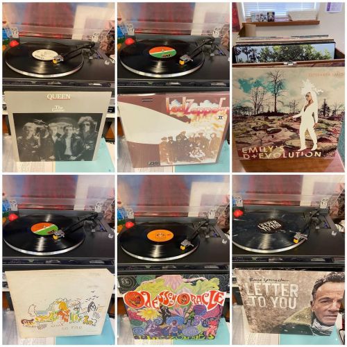 Our last #vinylappreciationclub before Spring Break! ~The Playlist~ #queen Crazy Little Thing Called