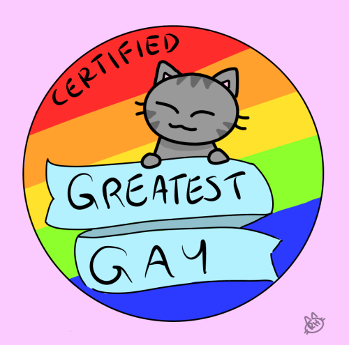 tyranny-mutt:bubbleweb-arts:I made some pride buttons ☆ feel free to use!These are too cute!