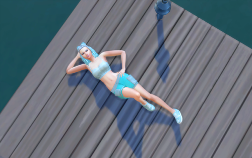 kissalopa: Here’s my Summer Sim for @ugubugus4cc Summer Island Living GiveawayShe’d love to relax 