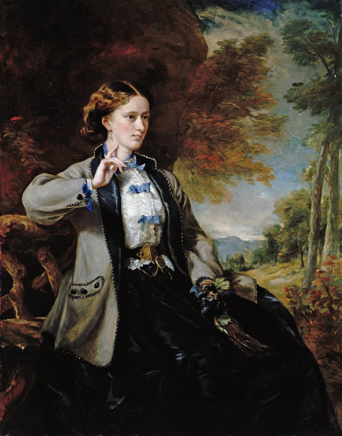 Portrait of the Hon Mrs Meynell Ingram by Sir Francis Grant, 1867
