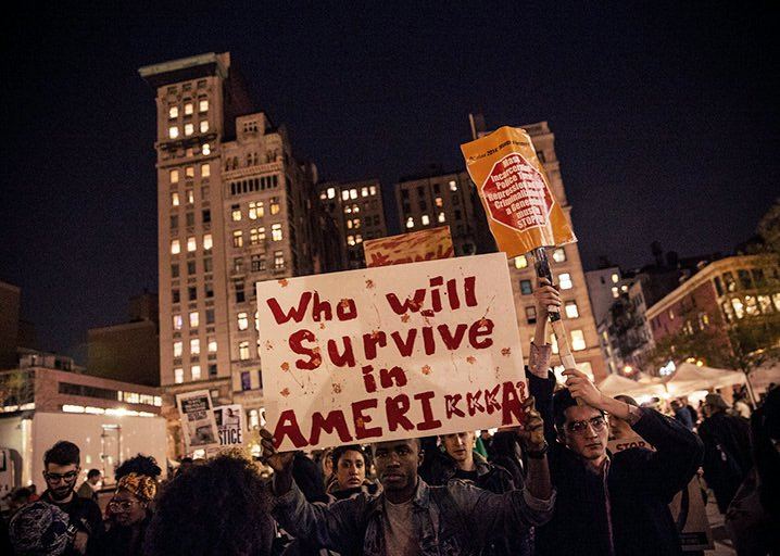  In Ferguson, a wound bleeds… A life has been violently taken before it could barely
