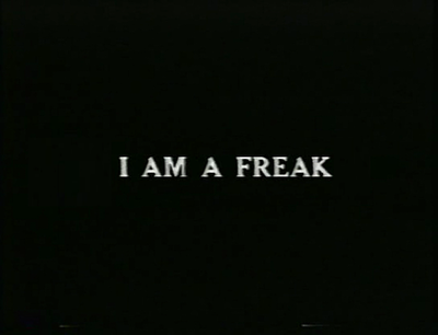 verte-bra: ••A Freak•• | via Tumblr on We Heart It.