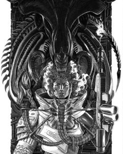 beautifulbizarremagazine:Alien’s fans, what do you think of this illustration by @hypermirage ? 😮 ⁣ .⁣ .⁣ .⁣ #beautifulbizarre #evancagle #illustration #drawing #darkart #alien #alienmovie #cinema #sigourneyweaver #sciencefiction #horror