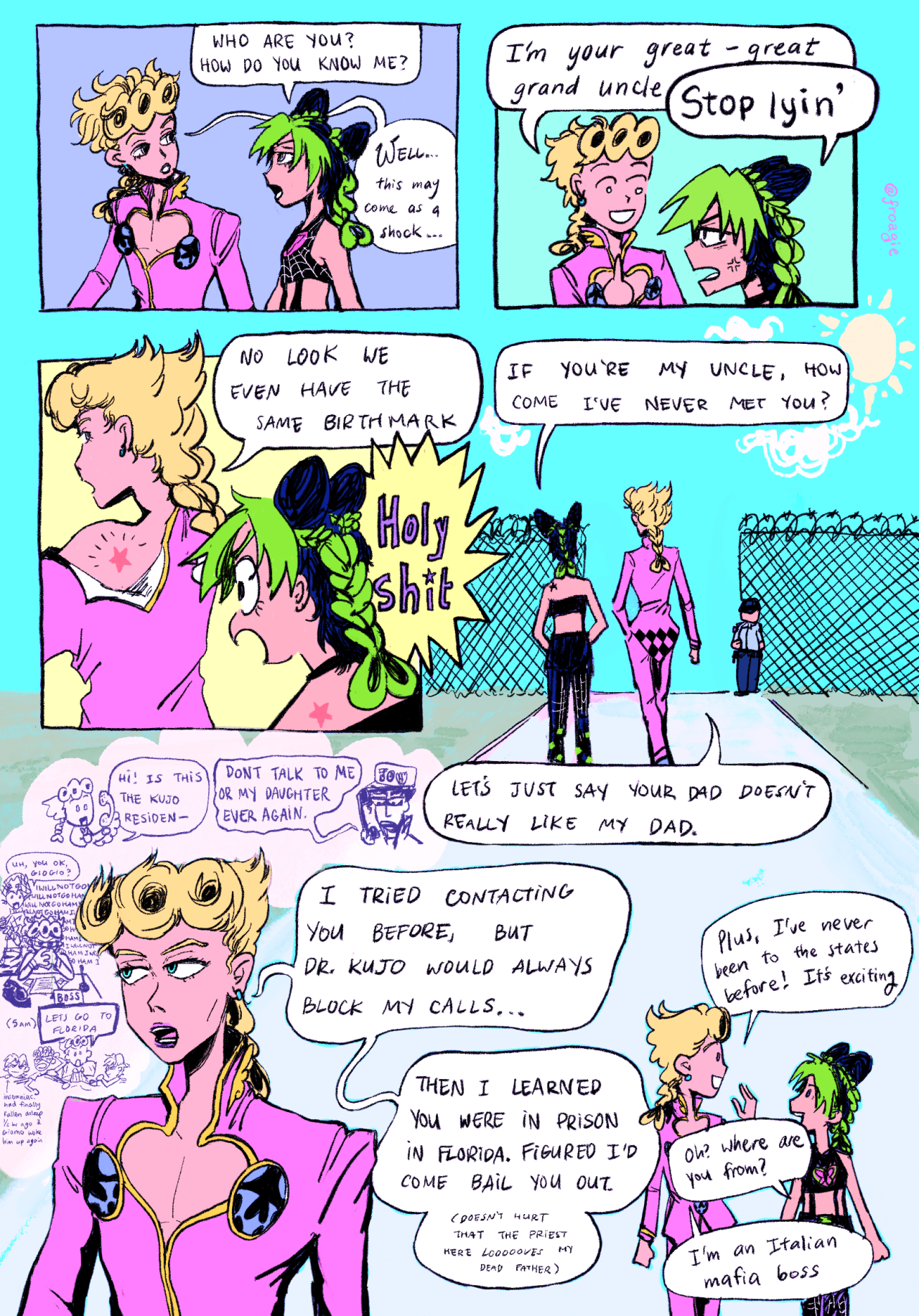 stone ocean alternate ending - L R A +