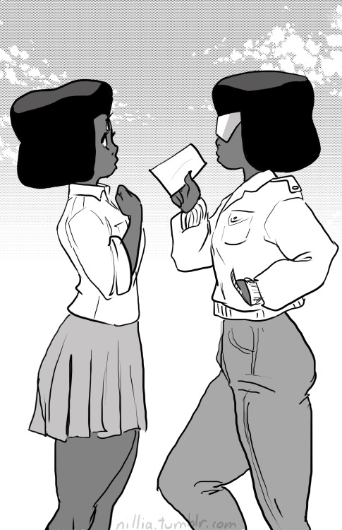 nillia:  GARNET has yet again failed to express her feelings to GARNET, who remains oblivious but very COOL.   GARNET did not reject GARNET at least.   What will GARNET do now?!Based on THIS work of brilliance by neo-rama.  I got carried away.  Shojo