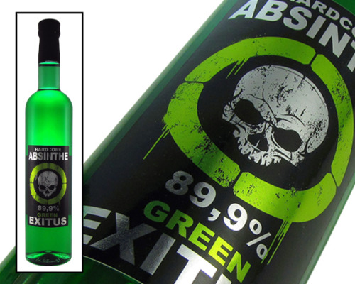 skullspiration:  Hardcore Absinth Green Exitushttp://www.skullspiration.com/hardcore-absinth-green-exitus/    
