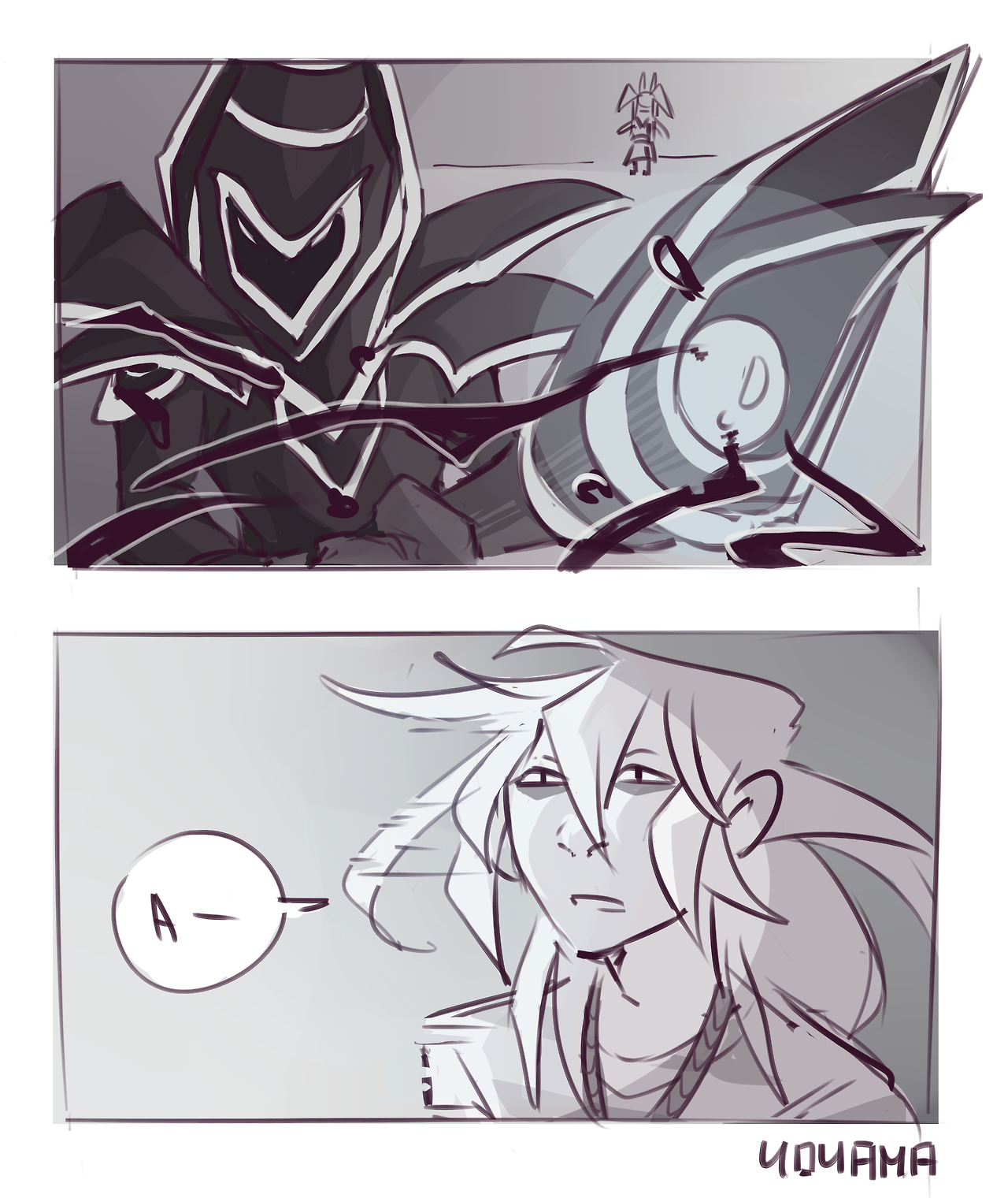 amarcia:   yumeshiinaide said:   Concept: Mahaad punching Ryou in hopes of getting