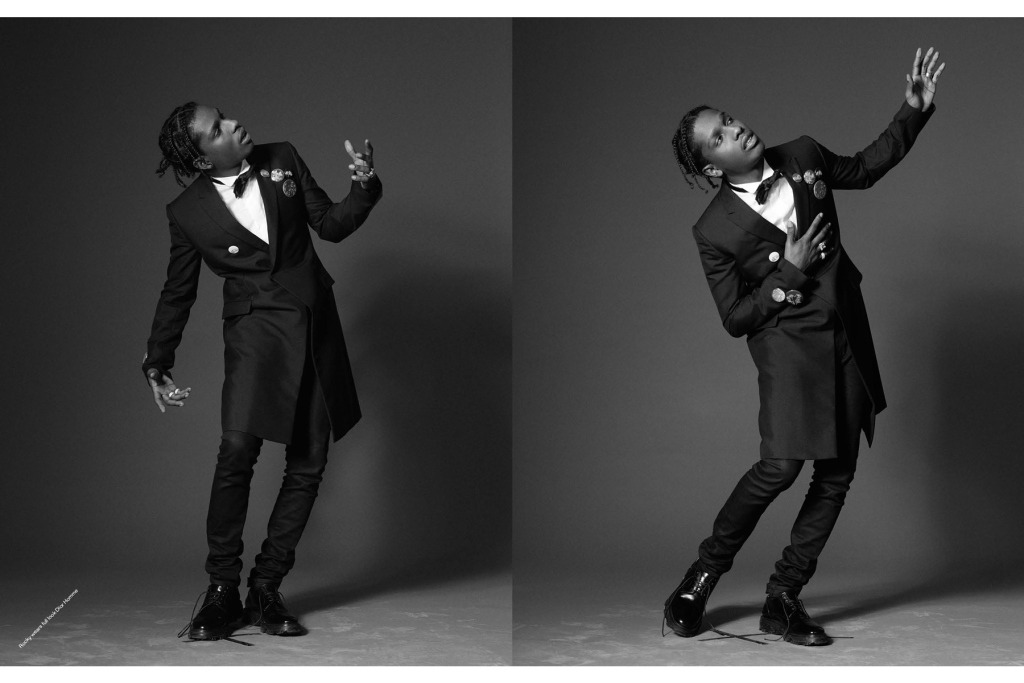 chick-habits:  pleasebboy:  ‘Johnson’ Magazine + A$AP Rocky.   baby!