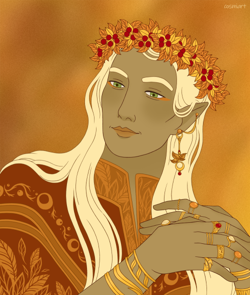 cosmiart:Thranduil(inspired by the 1977 animated version)