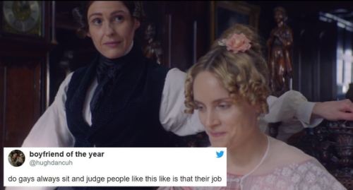 thinkingaboutmyotps: gentleman jack + some popular tumblr textposts (and a bonus tweet)