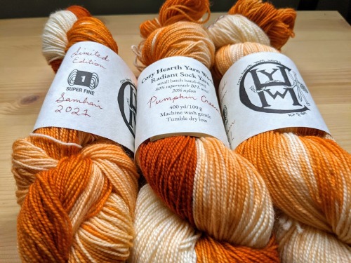 It&rsquo;s here! Pumpkin Cream is available in our online shop. There&rsquo;s only ten skein