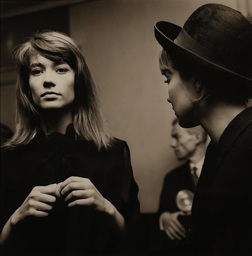 Françoise Hardy et Sylvie Vartan, Paris, 1963 (Roger Kasparian)