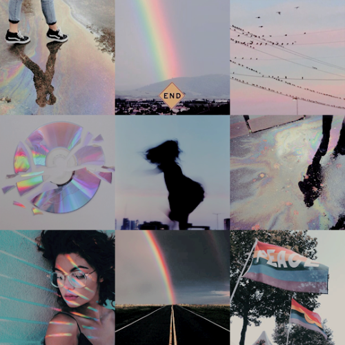 sproutaesthetics: wasteland myths | IRIS greek personification of the rainbow and messenger of the g