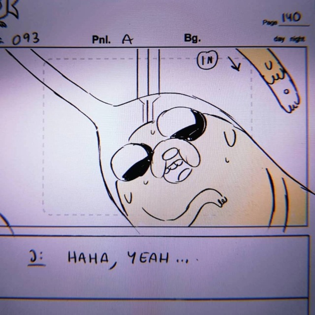 hannakdraws:various Adventure Time storyboard panels by writer/storyboard artist Hanna K. Nyström 