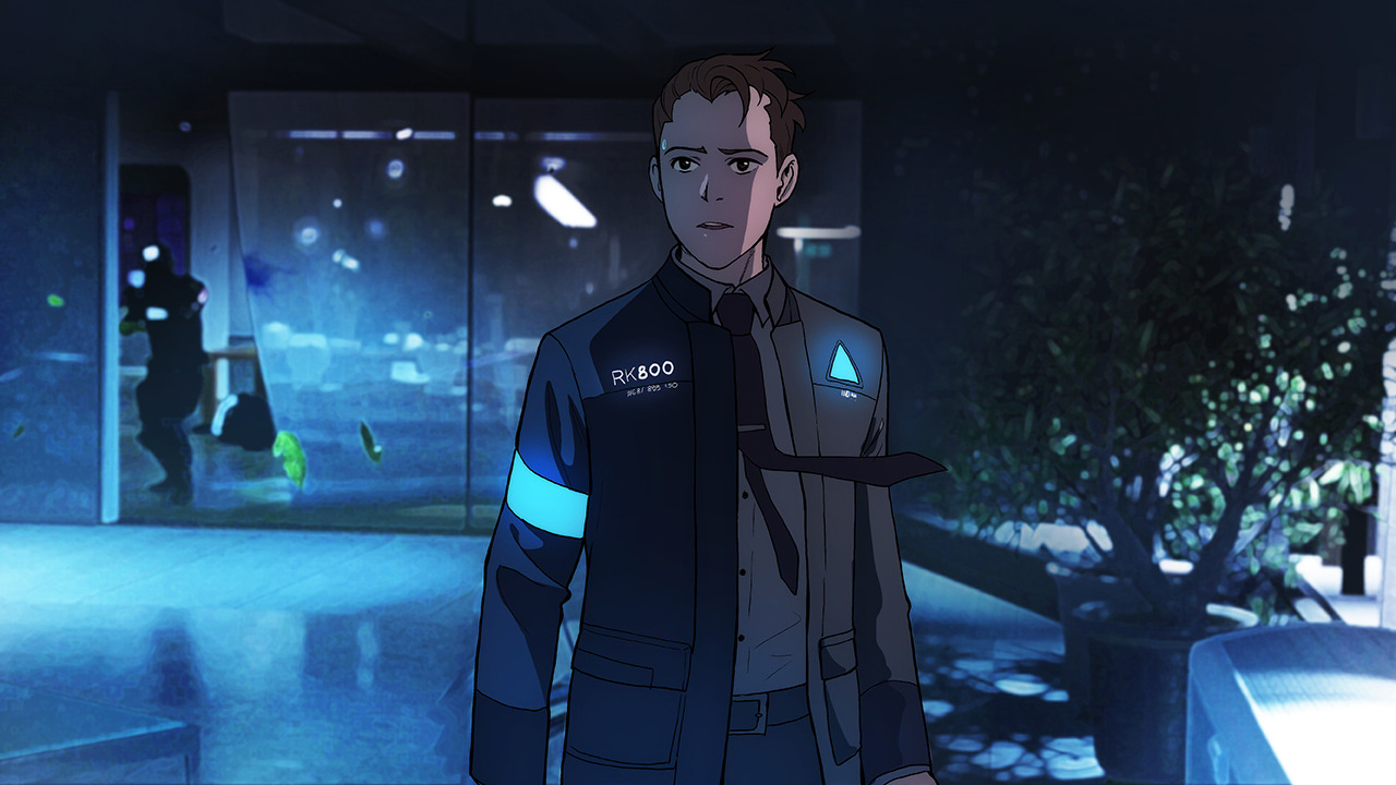 Image result for detroit become human anime  Detroit being human Detroit become  human Detroit become human connor