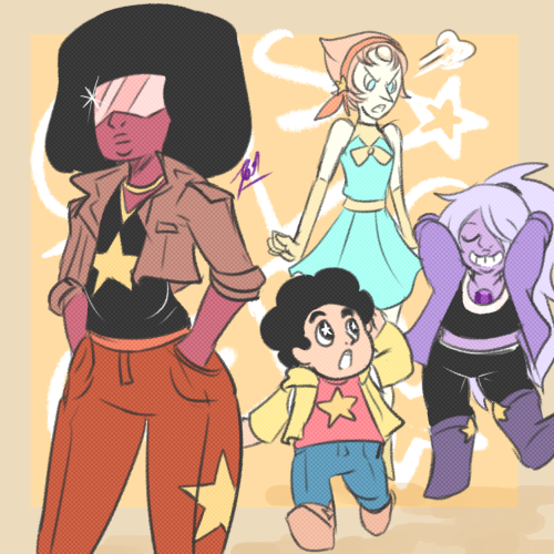 stardustblitz:we are the (casual) crystal gems