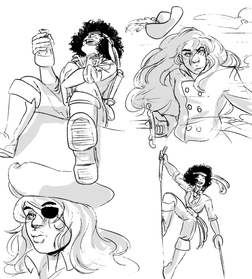 @mintly and the others from Project Corundum contributing for the Pirate AU AND HITTING ALL MY WEAK POINTS