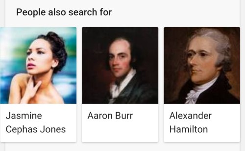 alexanderhammieton: Ah, yes, the founders of our country; Alexander Hamilton, Aaron Burr, and most i