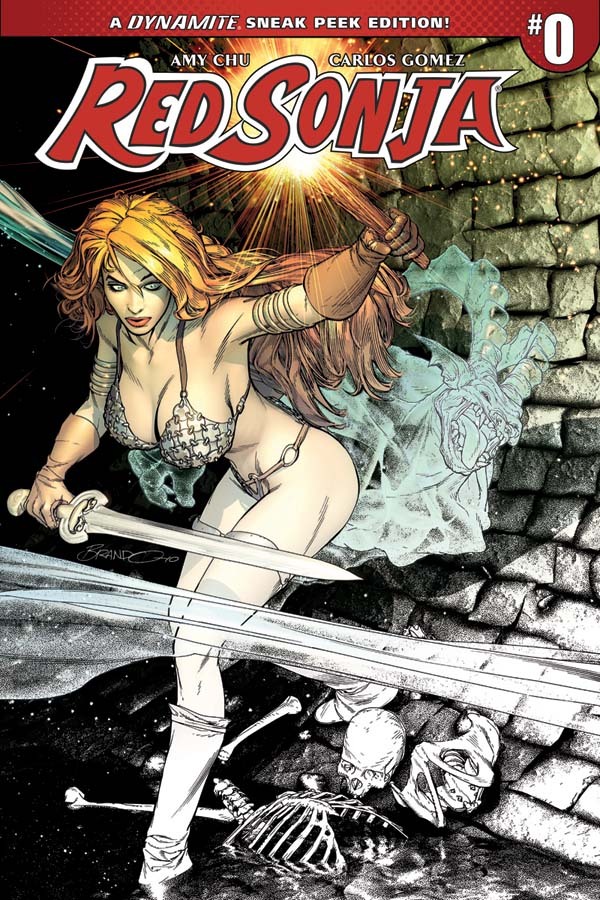 Heeey! Dynamite went back to the basics with Red Sonja.Remember last year that Gail