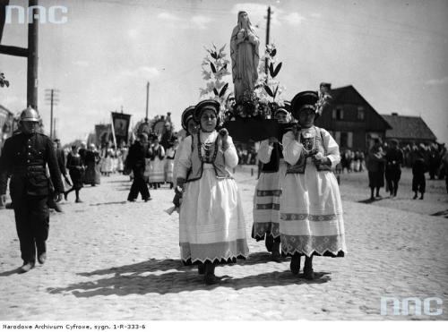 lamus-dworski:Photos of religious processions on the day of Corpus Christi, various cities and towns