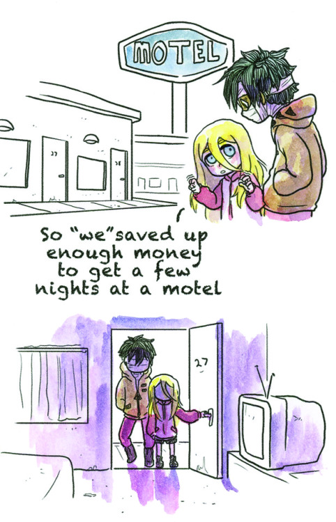 It’s Friday!! So a new Angels of Death episode and a comic to keep y’all in a positive place ;)#ange