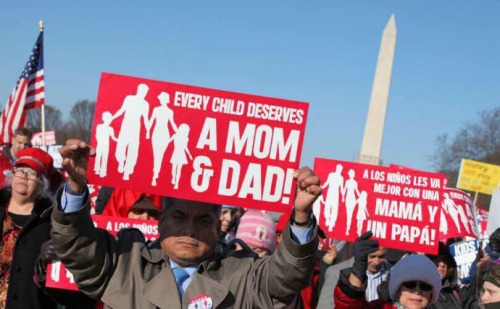 bifurpawz:  snowstorms-and-windy-oceans:  how is this anti-gay march happening in 2015    OKAY, I HAVE A FUCKING QUESTION HERE FOR HUMANITY DO THEY  LOOK  HAPPY?AS A FAMILY??  FULL OF LOVE AND RESPECT?YES, THEY FUCKING DO  *chokes on own sick from