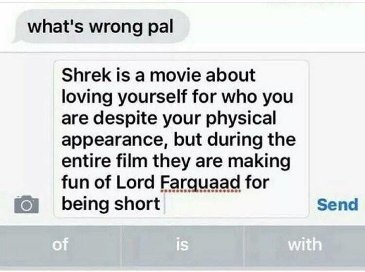 biggest-gaudiest-patronuses: fun fact! the producer of shrek based Lord Farquaad
