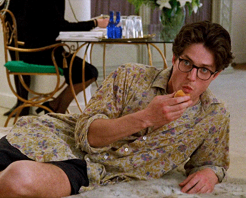 hunterschafer:Hugh Grant as Charles in Four Weddings and a Funeral (1994)