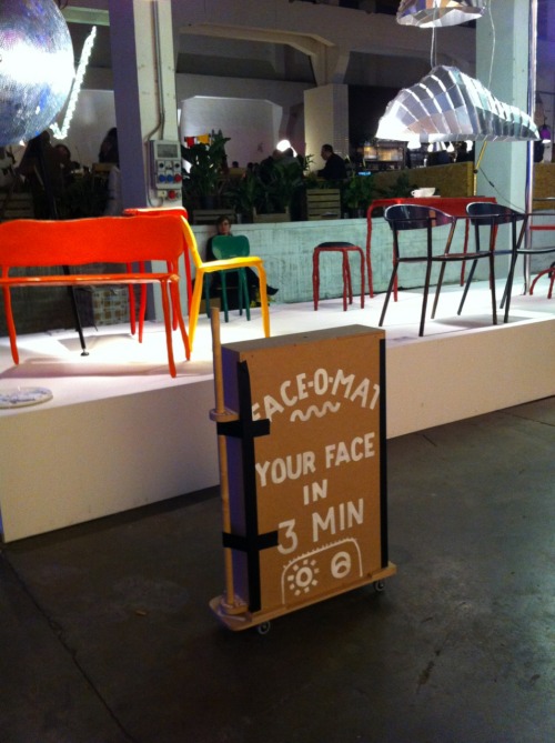 Face-o-mat at Ventura Lambrate with Maarten Baas.