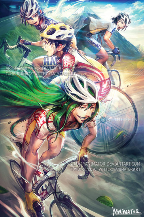 Throwback to something I did during S2 of YWPD (Yowamushi Pedal). The fandom died quite a bit after 