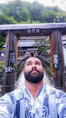 Noodlesandbeef:  A Couple Shots Of The Yukata I Wore At The Onsen In Japan.  It Was