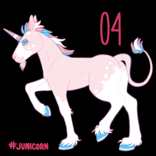 Second Set of Pride Junicorn Redraws!(Left: 2021 | Right: 2019)