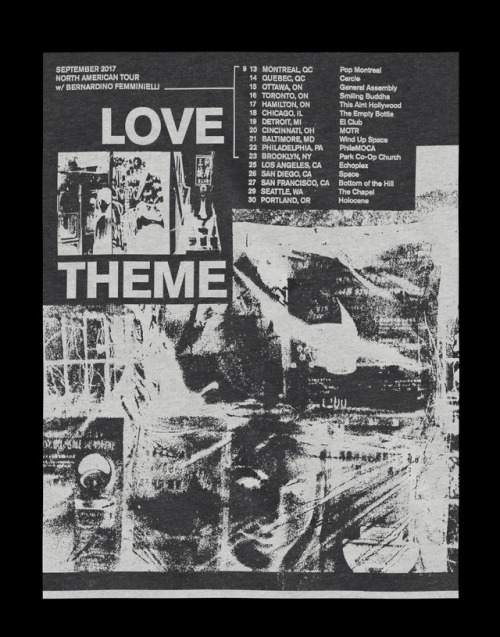 Love Theme on tour