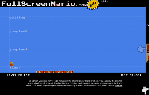 Super Mario Bros  Full screen free game to play