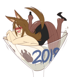 idolmonkeh: Year of the Dog Just managed to derp this out with 90mins to spare! \o/ 