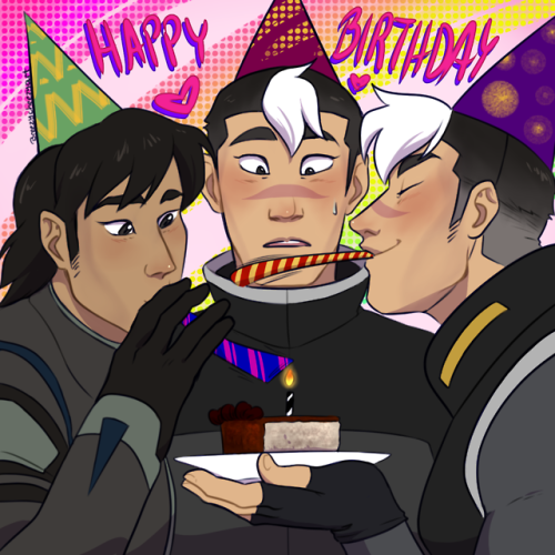 breezycheezyart: breezycheezyart: “My Shiro, My Shiro, and Me”“Shiro and the Shiro