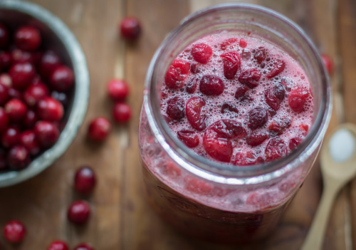 jerryjamesstone:  Cranberry & Sage Drinking Vinegar http://cookingstoned.tv/recipe/cranberry-sage-shrub-drinking-vinegar/ 