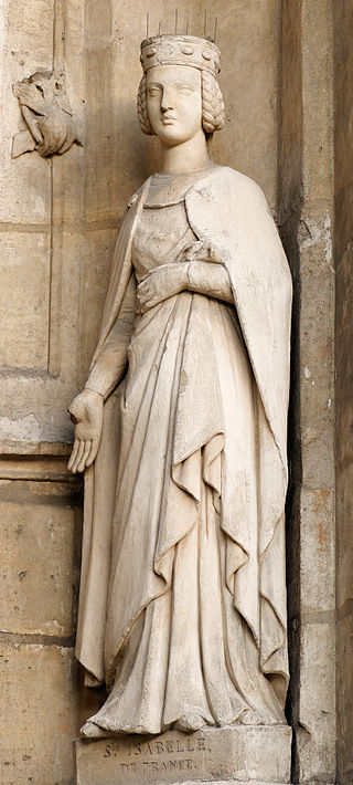 Isabelle of France (March 1224 – 23 February 1270) was a French princess, the daughter of Louis VIII
