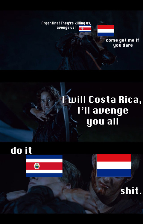 notfunnynotcool:  World cup as the hunger games, waiting to see who will win the world cup!!!!